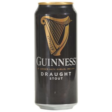 Image for product GUINNESS Pivo tamno draught stout limenka 0.44l