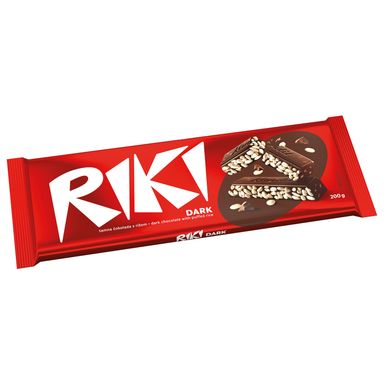Image for product RIKI Čokolada tamna s rižom 200g