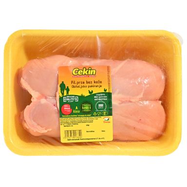 Image for product CEKIN Pileća prsa bez kože obiteljsko pakiranje