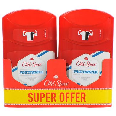 Image for product OLD SPICE Dezodorans stick whitewater duopack 2x50ml