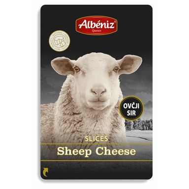 Image for product ALBENIZ Sir polutvrdi ovčji rezani 80g