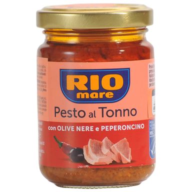 Image for product RIO MARE Pesto tuna masline chili 130g