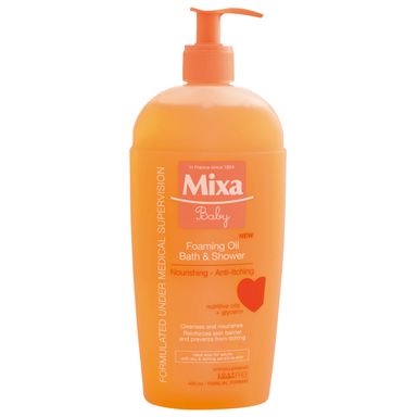 Image for product MIXA BABY Uljni gel za kupanje i tuširanje 400ml