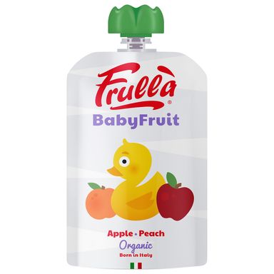 Image for product FRULLA Tuba bio jabuka i breskva 100g