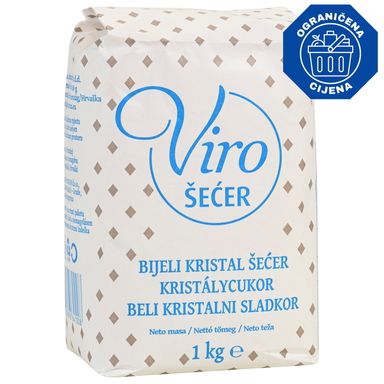 Image for product VIRO Šećer kristal bijeli 1kg