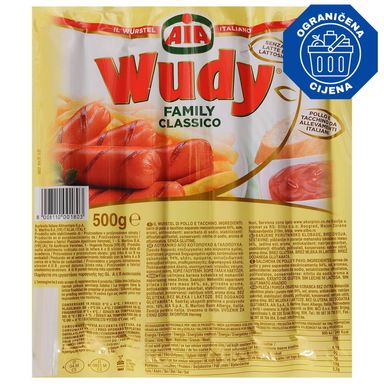 Image for product WUDY AIA hrenovke klasik 500g