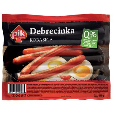 Image for product PIK VRBOVEC Kobasica debrecinka 440g, vakuumirano