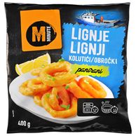 Panirani kolutići lignje 400g