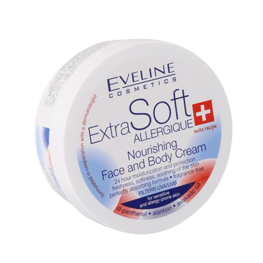 Image for product EVELINE Krema extra soft sensitive za lice i tijelo 200ml