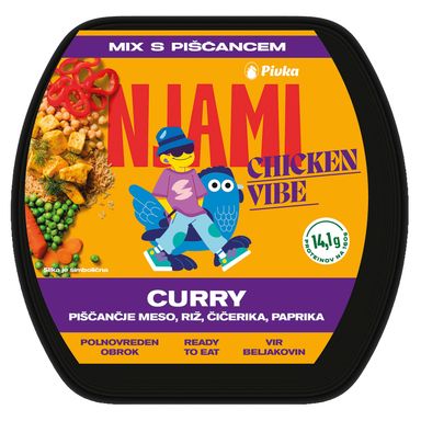 Image for product NJAMI Salata pileća curry 160g