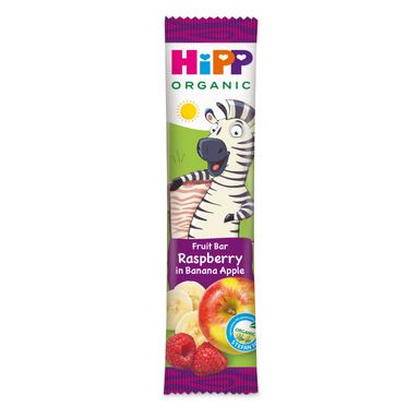 Image for product HIPP Voćna pločica banana, jabuka, malina 23g