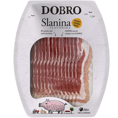 Image for product DOBRO Slavonska slanina narezak 250g