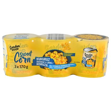 Image for product GARDEN GOOD Kukuruz šećerac bez šećera 3x170g/140g