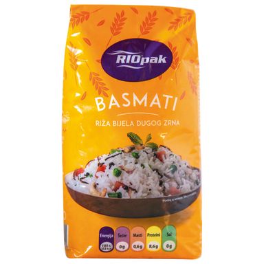 Image for product Riža basmati bijela dugog zrna 1kg