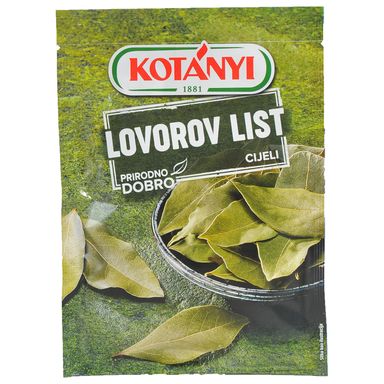 Image for product KOTÁNYI Začin lovorov list cijeli 5g
