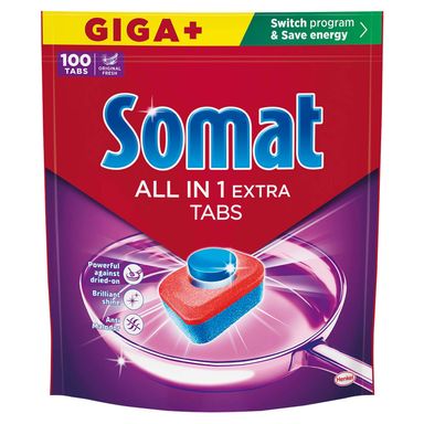 Image for product SOMAT Tablete all in 1 extra 100 komada