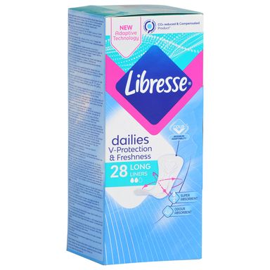 Image for product LIBRESSE Higijenski dnevni ulošci extra long large 28 komada