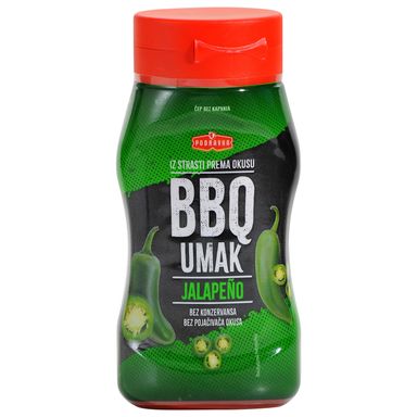 Image for product PODRAVKA Bbq umak jalapeno 345g