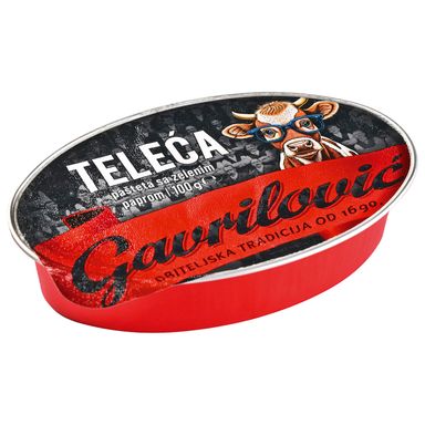 Image for product GAVRILOVIĆ Teleća pašteta sa zelenim paprom 100g