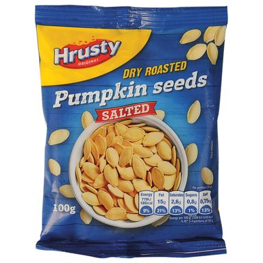 Image for product HRUSTY Sjemenke bundeve suho pržene 100g