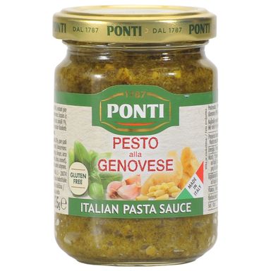 Image for product PONTI Umak pesto genovese s bosiljkom 135g