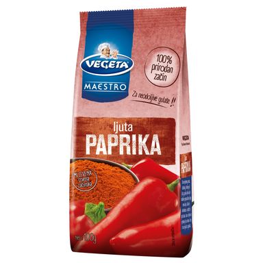 Image for product VEGETA Paprika ljuta mljevena 100g vrećica
