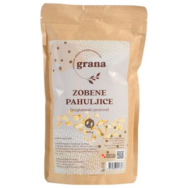 Image for product GRANA Zobene pahuljice sitne bez glutena 500g