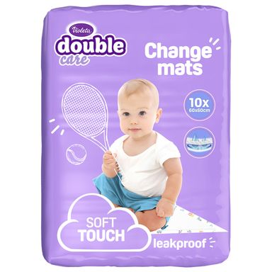 Image for product VIOLETA Podloške za previjanje beba 10 komada