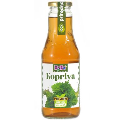 Image for product BOBO Sirup kopriva 0.5l