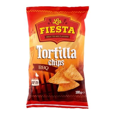 Image for product LA FIESTA Tortilja čips bbq 200g