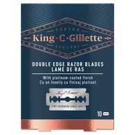 Patrone king c. double edge 10/1