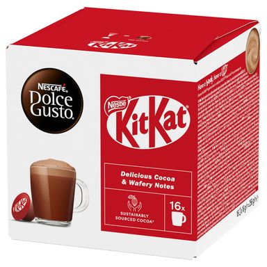 Image for product NESCAFE DOLCE GUSTO Kapsule kit kat čokolada 16 komada 256g