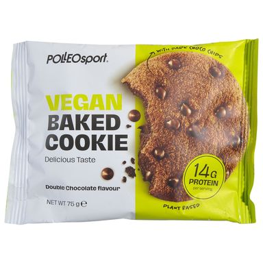 Image for product POLLEO Veganski baked cookie dvostruka čokolada 75g