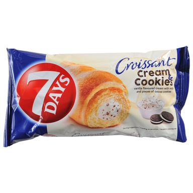Image for product 7DAYS Kroasan midi cream & cookies vanilija 60g