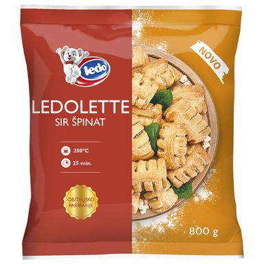 Image for product LEDO lette sir špinat 800g