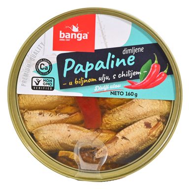 Image for product BANGA Dimljena papalina čili 160g/112g