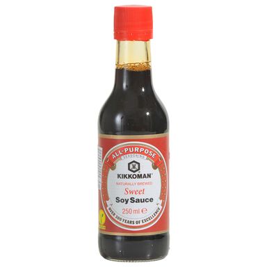 Image for product KIKKOMAN Umak soja sweet 250ml