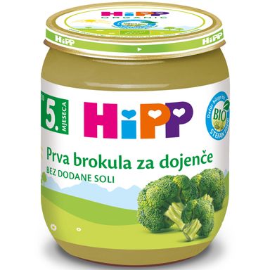 Image for product HIPP Bio kašica za dojenčad brokula, riža 125g