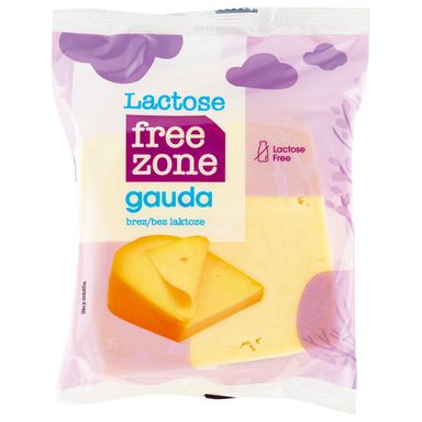 Image for product FREE ZONE Sir polutvrdi gauda bez laktoze 300g